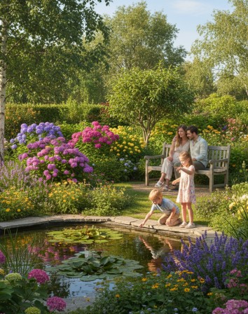 Strukturelemente und Lebensräume im Garten